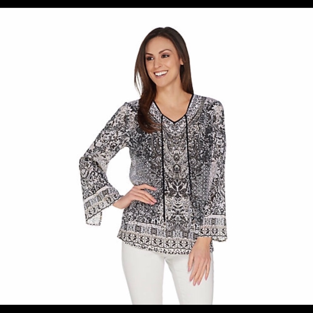 V neck tunic